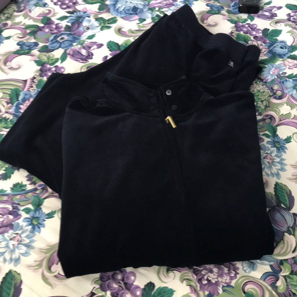 Gorgeous Navy blue Lauren velour lounge wear